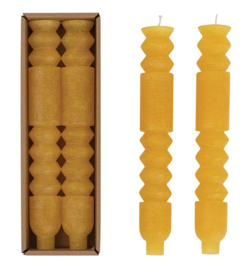 Totem Candle - Tall Tapers - Set of 2