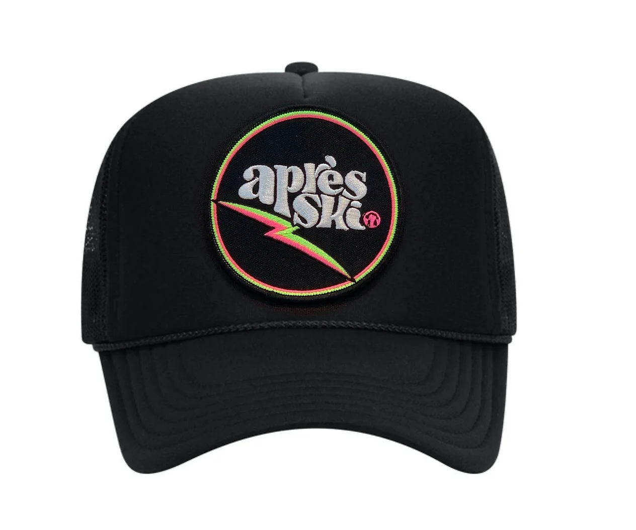 Trucker Hat APRES Black/Neon