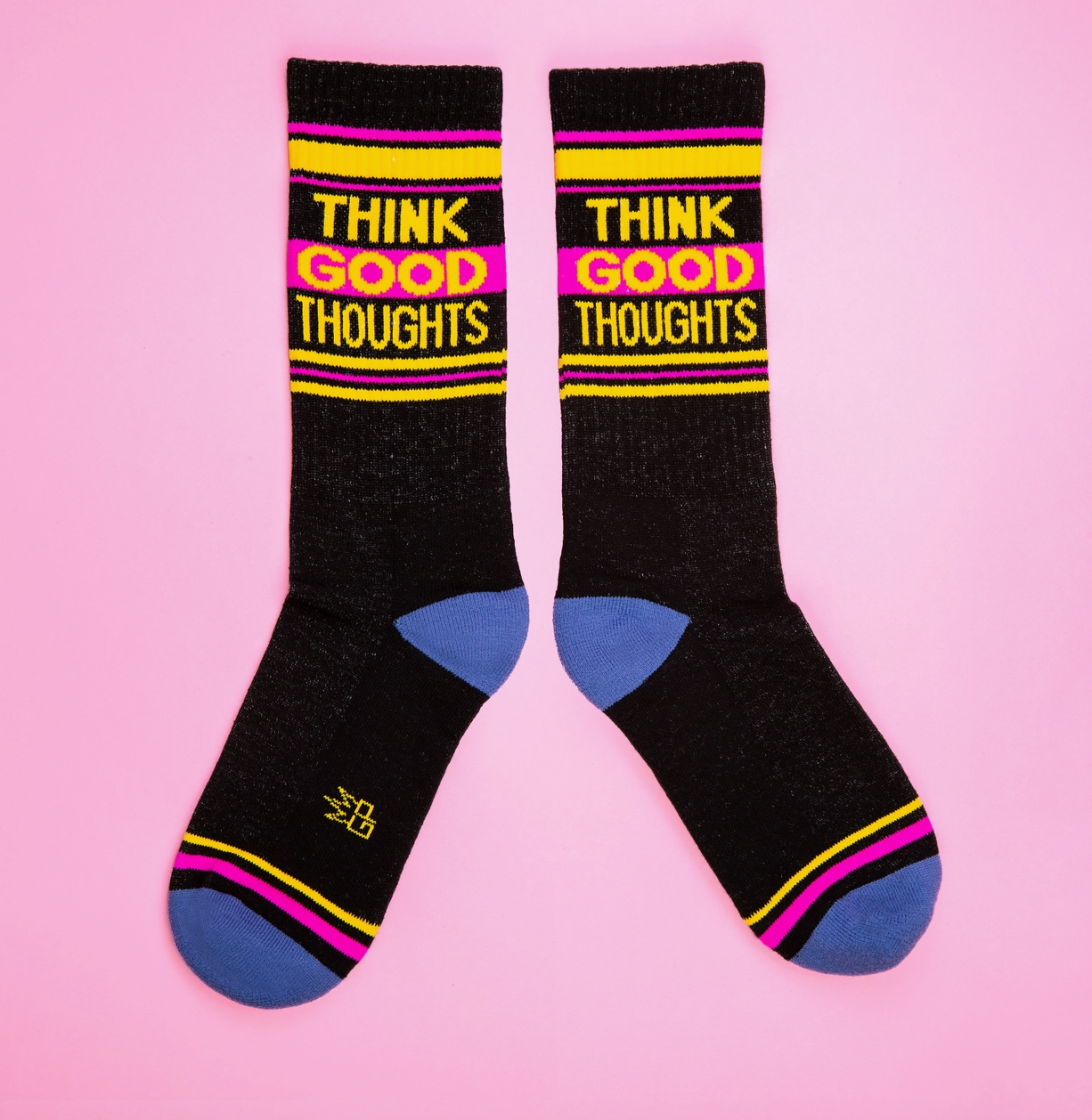 Think Good Thoughts Gym Crew Socks