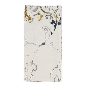 Abstract Floral Dinner Napkins