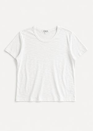 Cotton Modal Slub Crew Tee