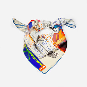 Silk Bandana Scarf in Spotlight