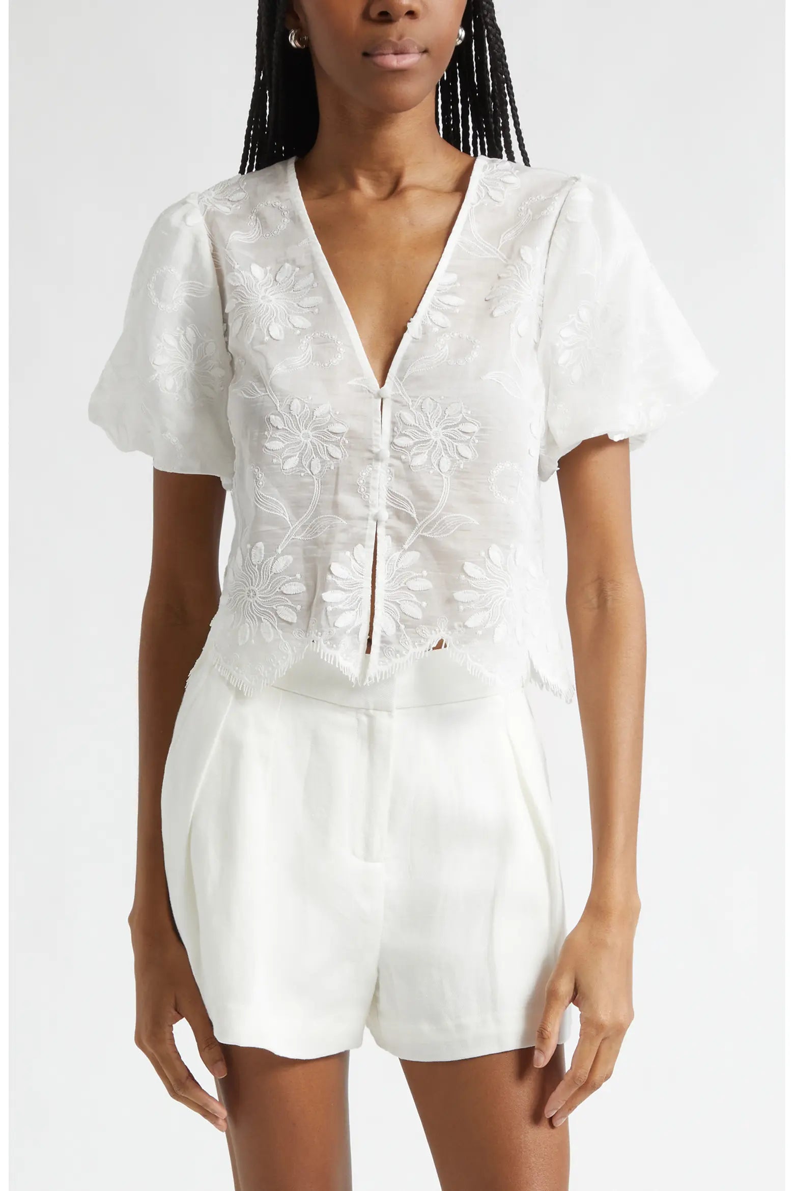 Chrissie Organza Blouse