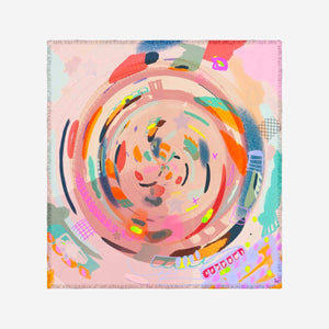 Glow Silk Scarf