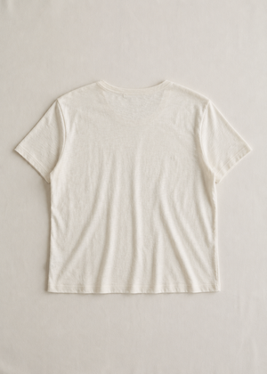 Cotton Modal Slub Crew Tee
