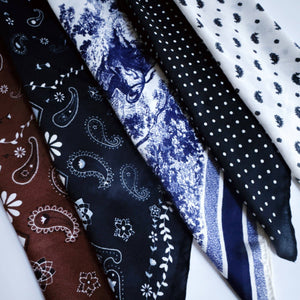 Square Print Scarf