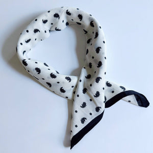 Square Print Scarf