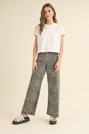 Washed Cotton Drop Sleeve Top