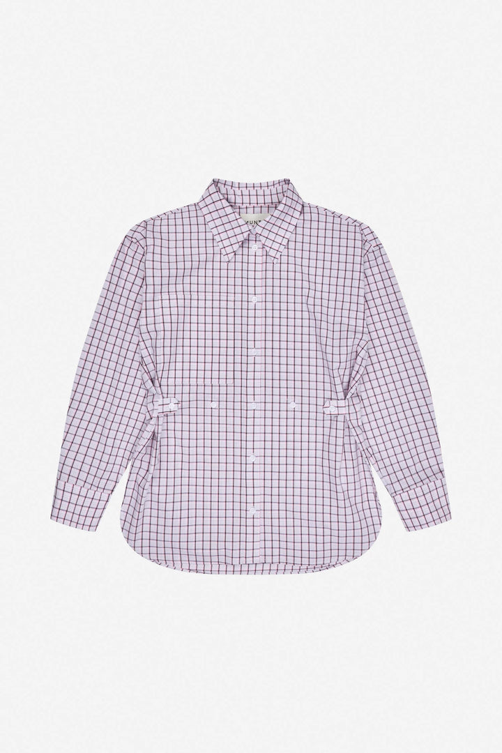 Carol Button Down Top - Rose