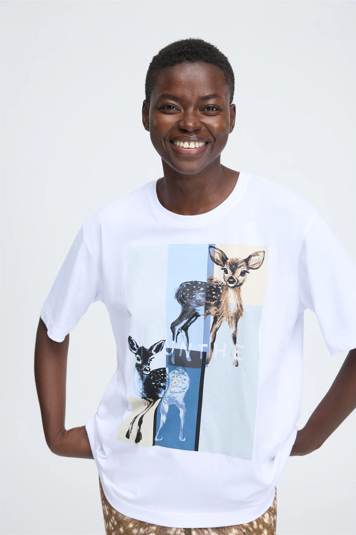 Chanice Graphic Tee - White
