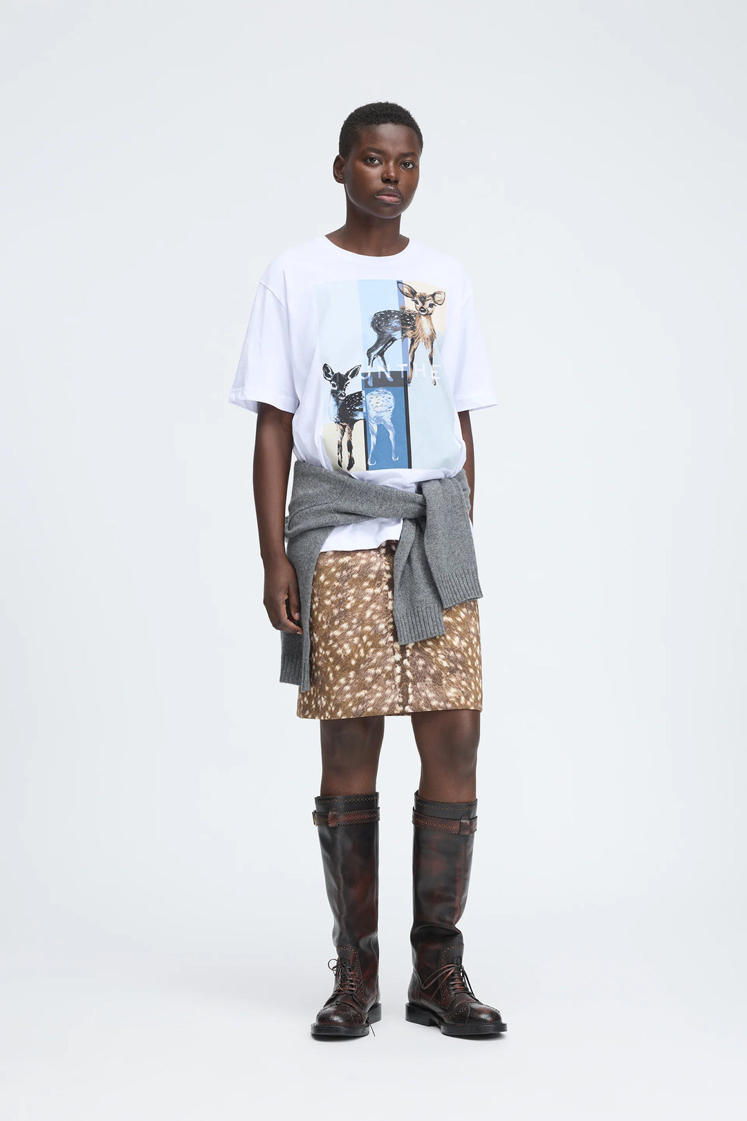Chanice Graphic Tee - White