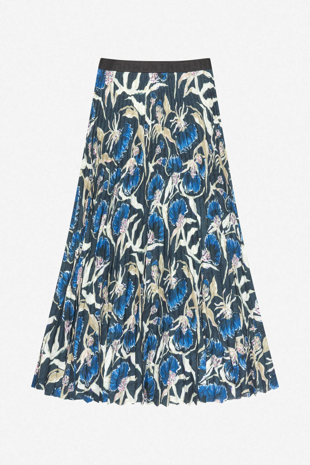 Taulla Midi Skirt - Black Print