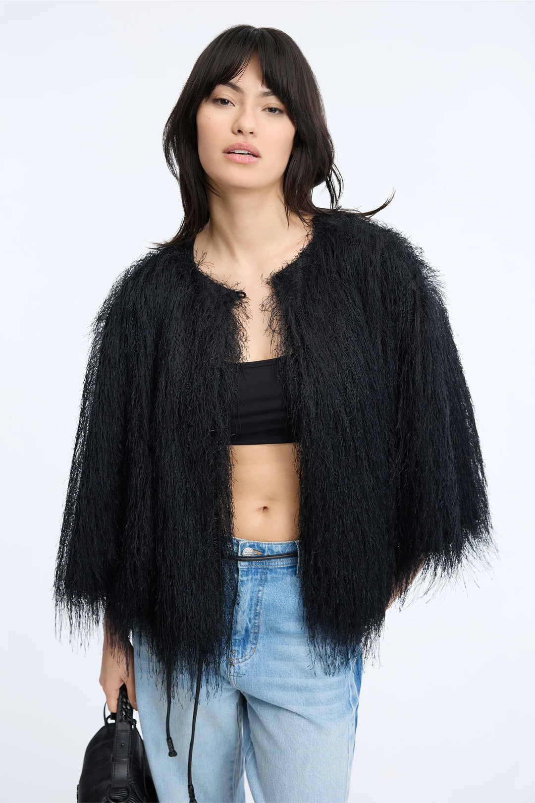 Cyanna Feathered Jacket