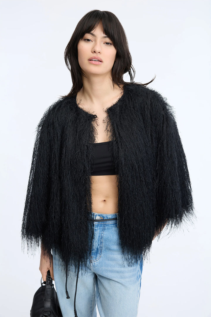 Cyanna Feathered Jacket