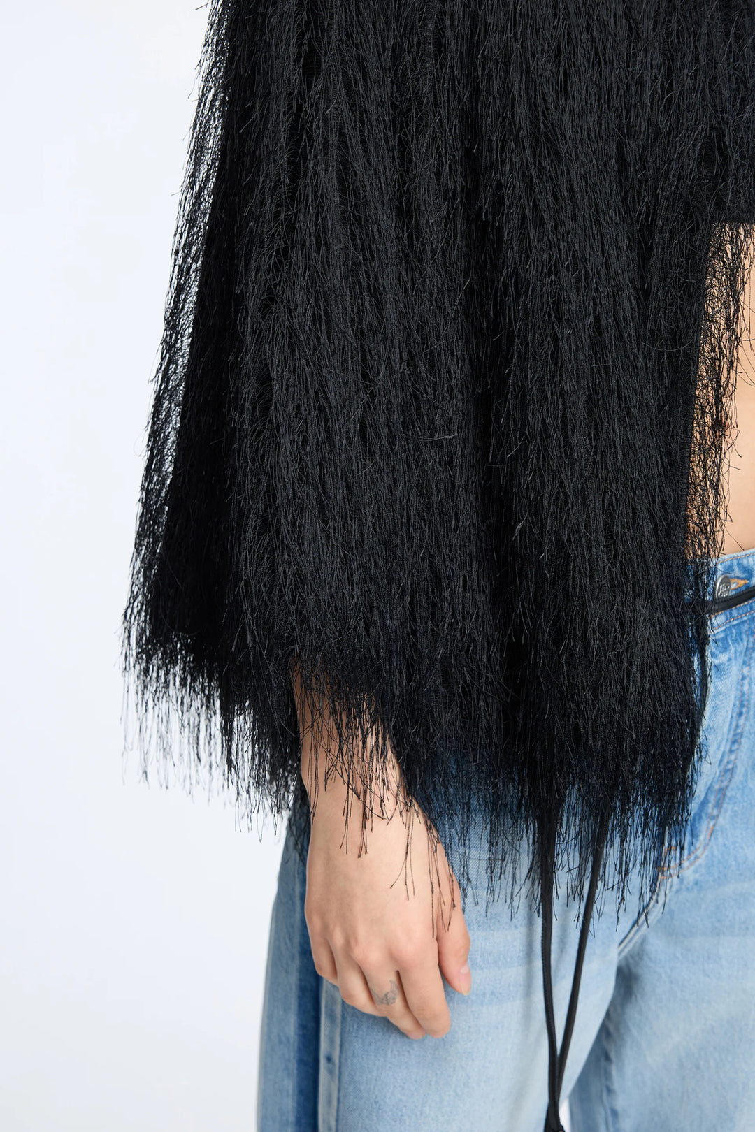 Cyanna Feathered Jacket