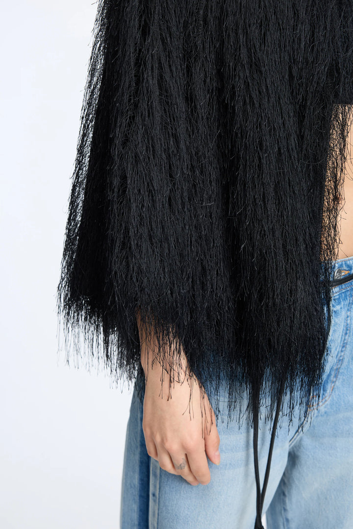 Cyanna Feathered Jacket