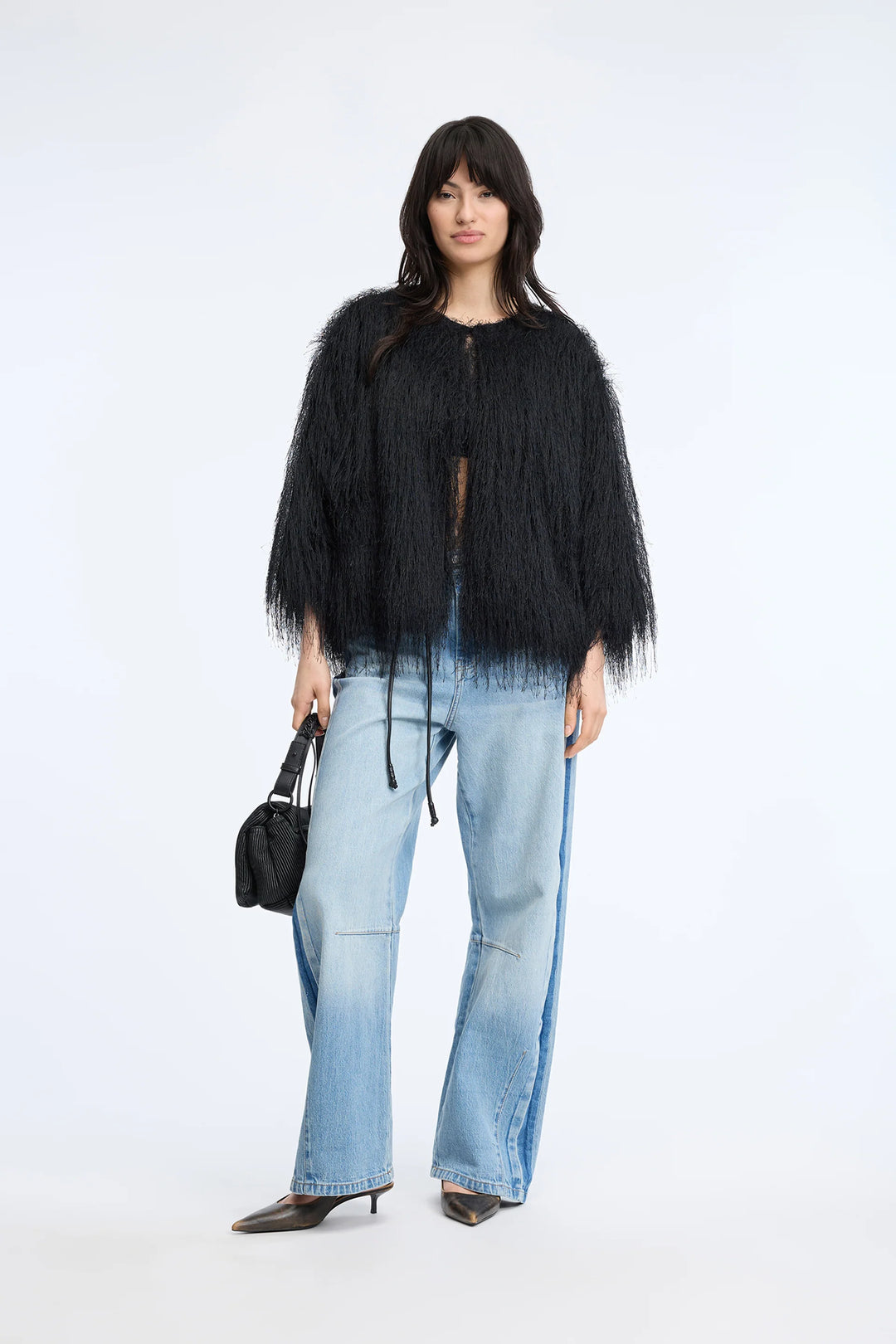 Cyanna Feathered Jacket