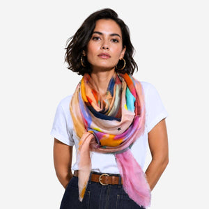 Glow Silk Scarf