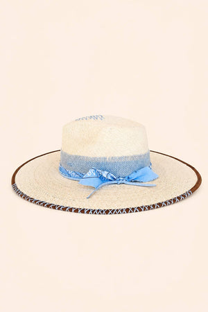 Polina Straw Indiana Crown Hat