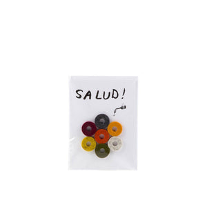 Salud Wine-Ote's Merino Wool Felt Wine Markers