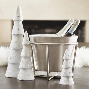 Small Silver Champagne + Wine Bucket