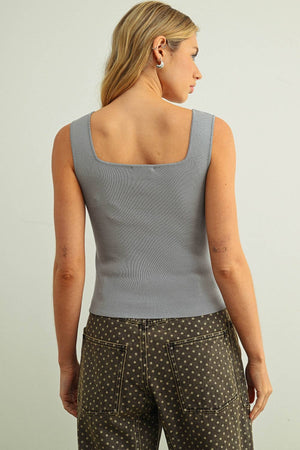 Ribbed Knit Top