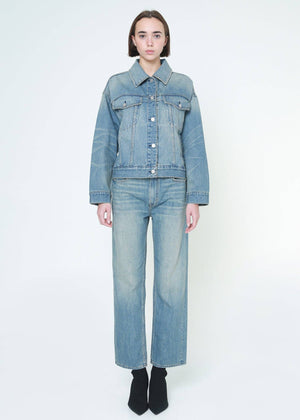 Taylor Boxy Straight Fit Jean - Key West