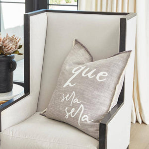 Face to Face Euro Pillow - Que Sera