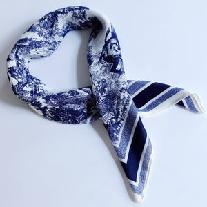 Square Print Scarf
