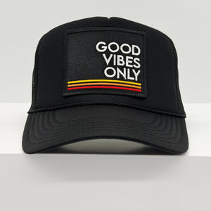 GOOD VIBES ONLY Trucker Hat