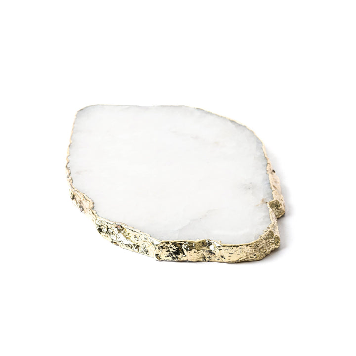 White Quartz Cheese Board 11x7" Platter Tray