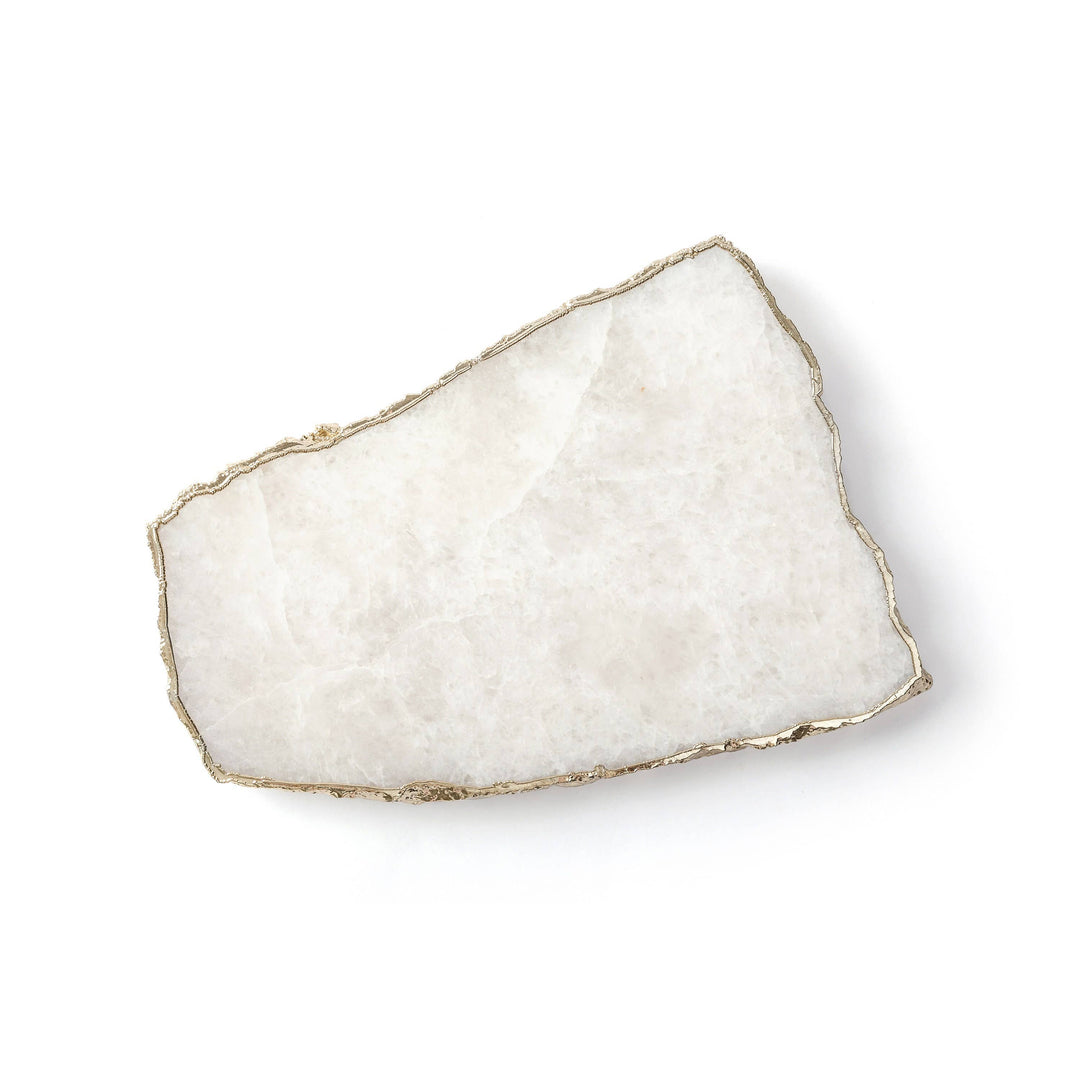 White Quartz Cheese Board 11x7" Platter Tray