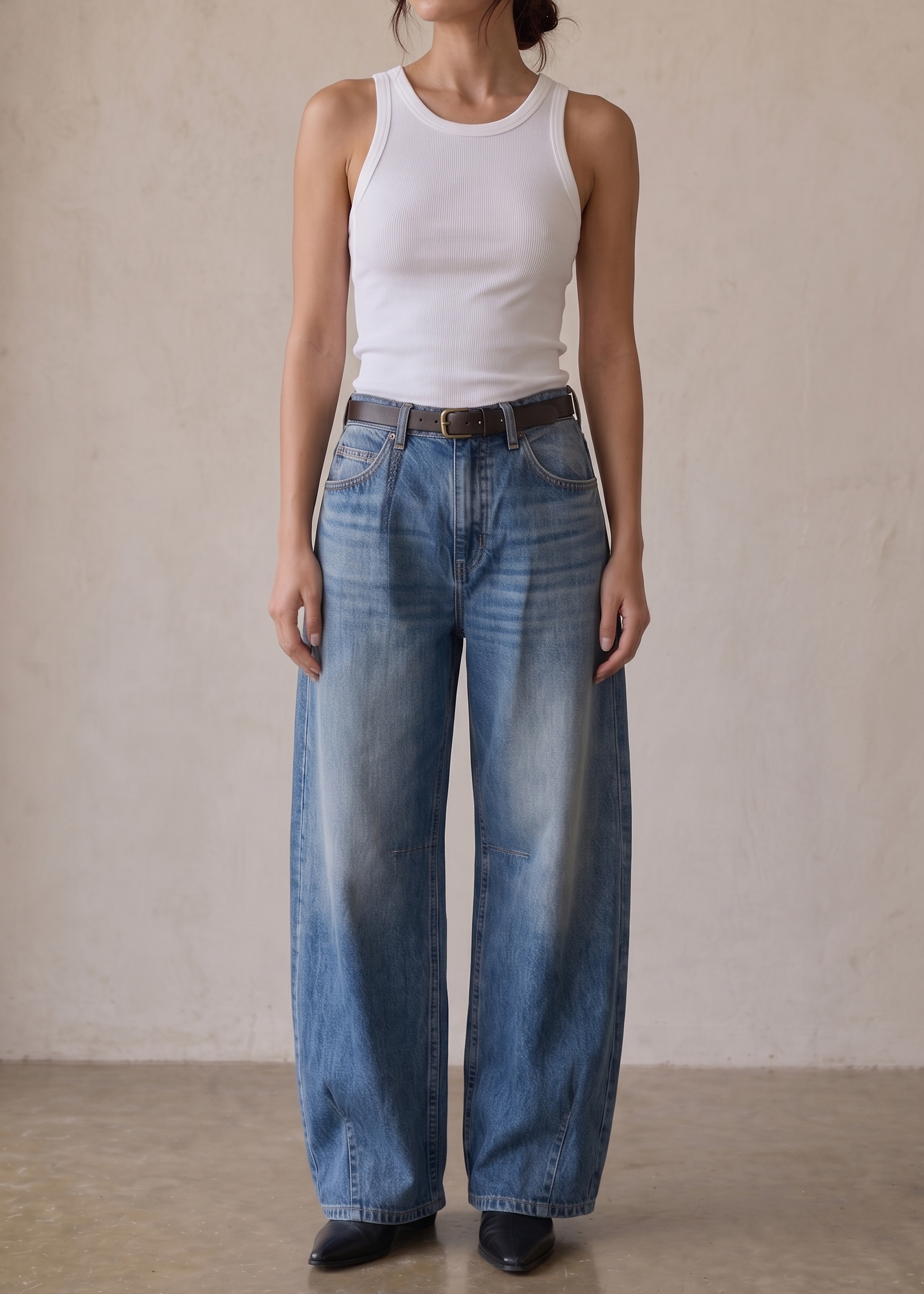 Kallie Relaxed Curve Jean - Figueroa
