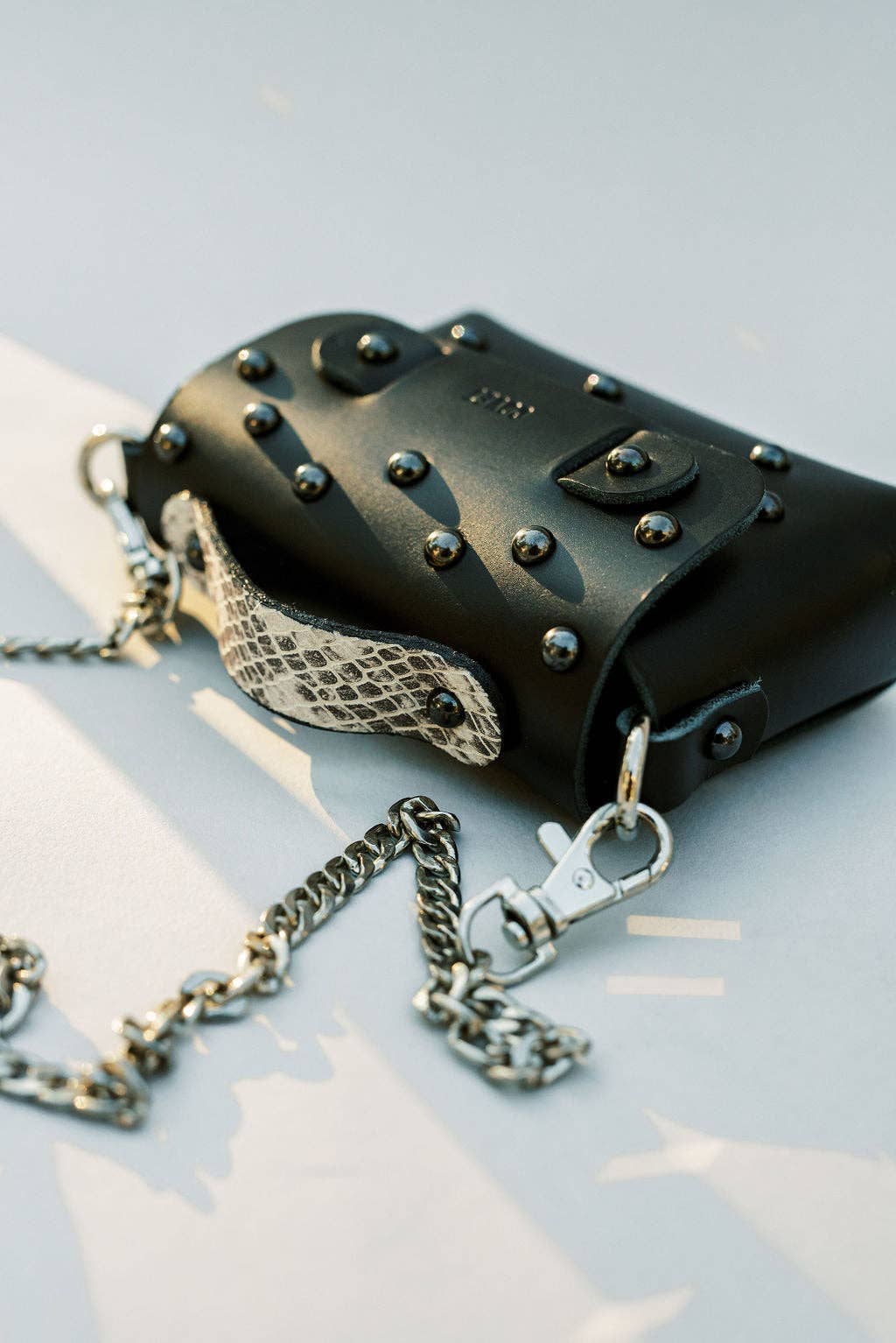 Mini Studded Crossbody Bag