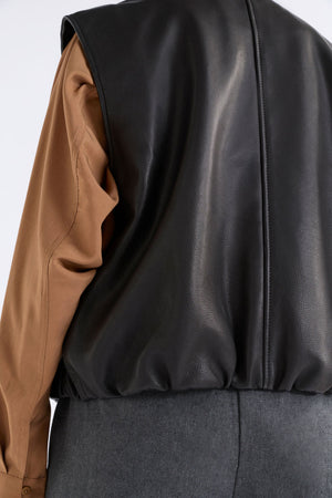 Striind Leather Vest