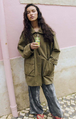 Ankaz Velvet Jogger - Mouse