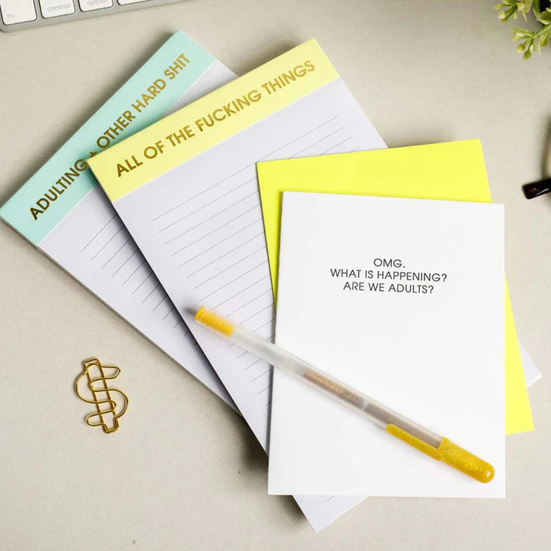 Notepad - Adulting