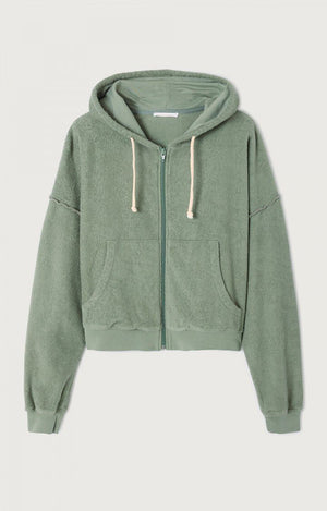 Boby Park Zip-Up Hoodie - Clay