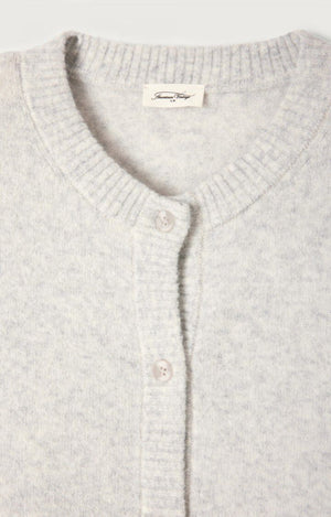 Damsville Wool Cardigan - Grey