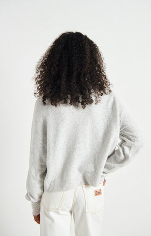 Damsville Wool Cardigan - Grey
