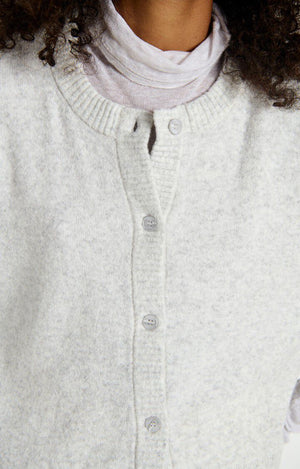 Damsville Wool Cardigan - Grey