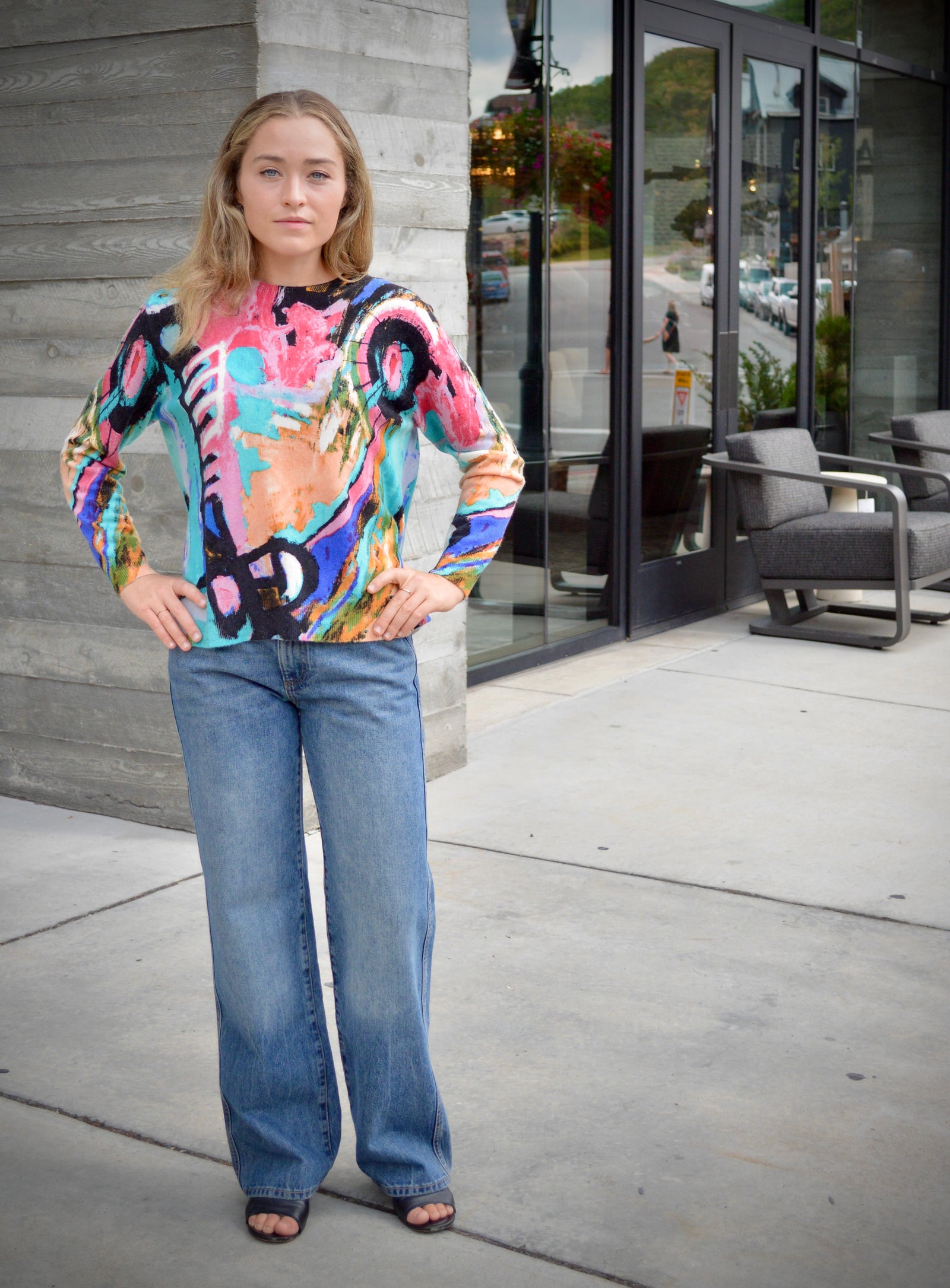 Graffiti Cashmere Sweater