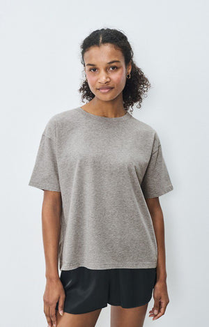 Fiz Valley Cotton T-Shirt - Grey