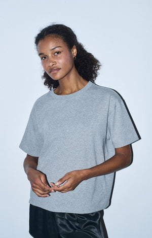 Fiz Valley Cotton T-Shirt - Grey
