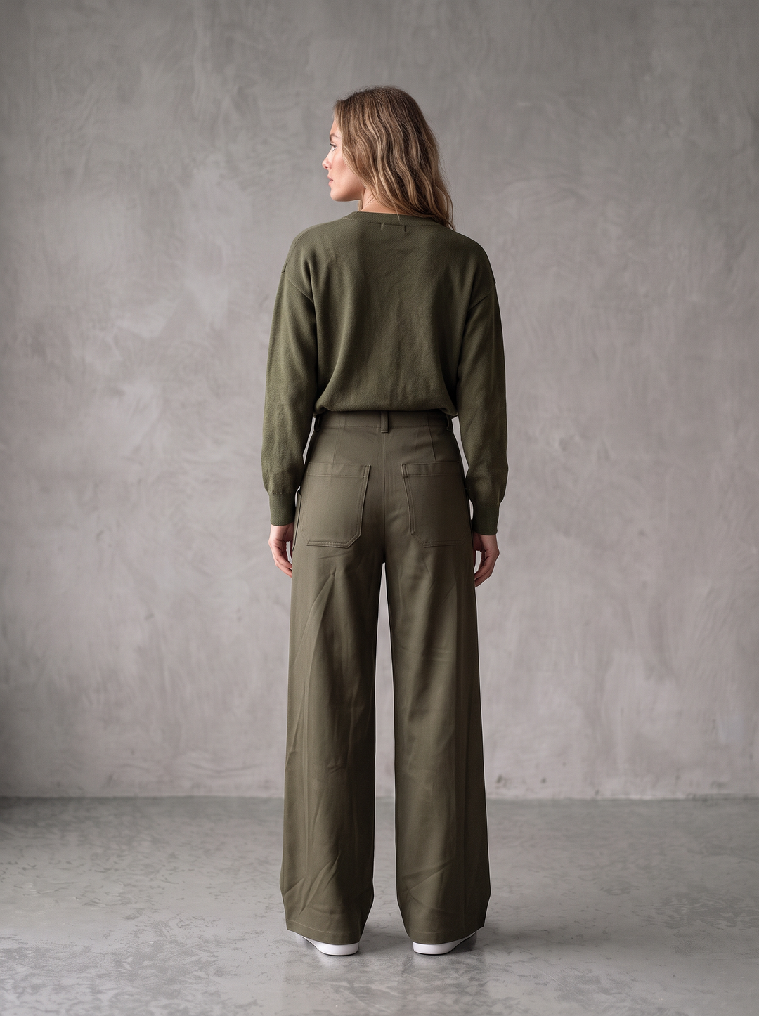 Utility Wide Leg Trouser Pant