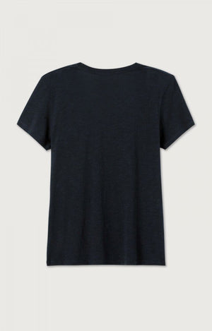 Jacksonville Scoop-Neck Tee - Noir