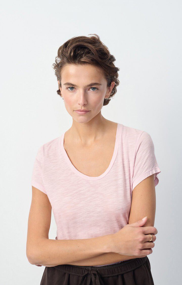 Jacksonville Short Sleeve Scoop-Neck Tee - Vintage Marshmallow