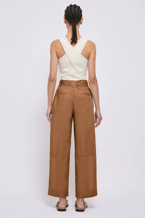 Jenny Belted Cropped Pant