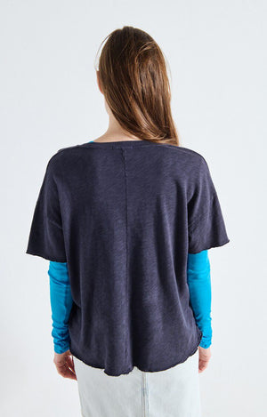 Sonoma Loose Fit Tee - Vintage Navy