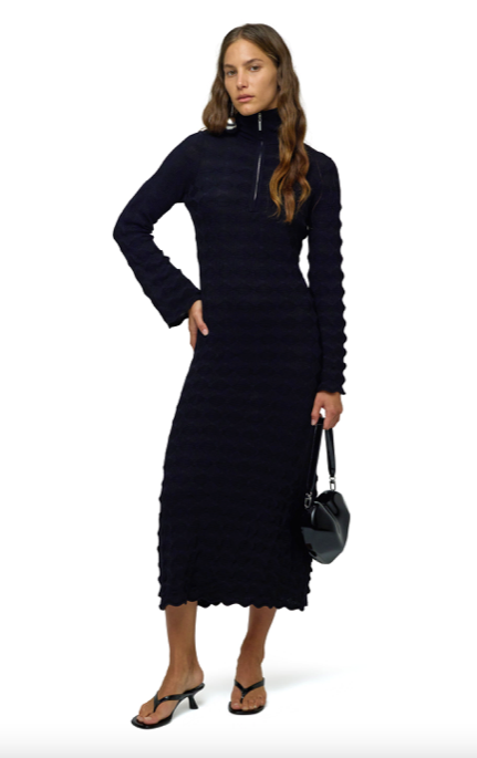 Embossed Zumi Dress